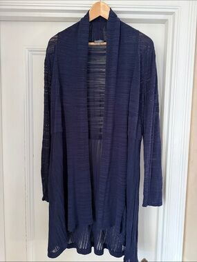 Phase Eight Navy Open-Front Lightweight Women's Cardigan